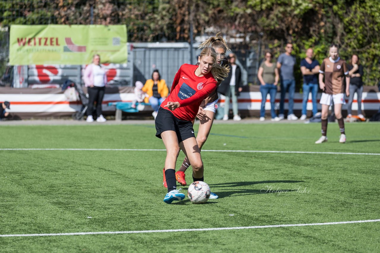 Bild 346 - wBJ FC St. Pauli - Eimsbuetteler TV : Ergebnis: 3:4